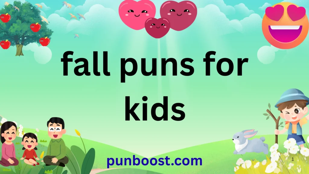 fall puns for kids