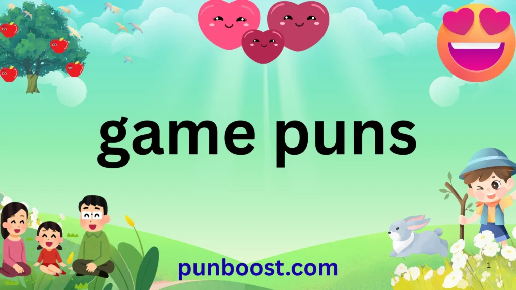 game puns